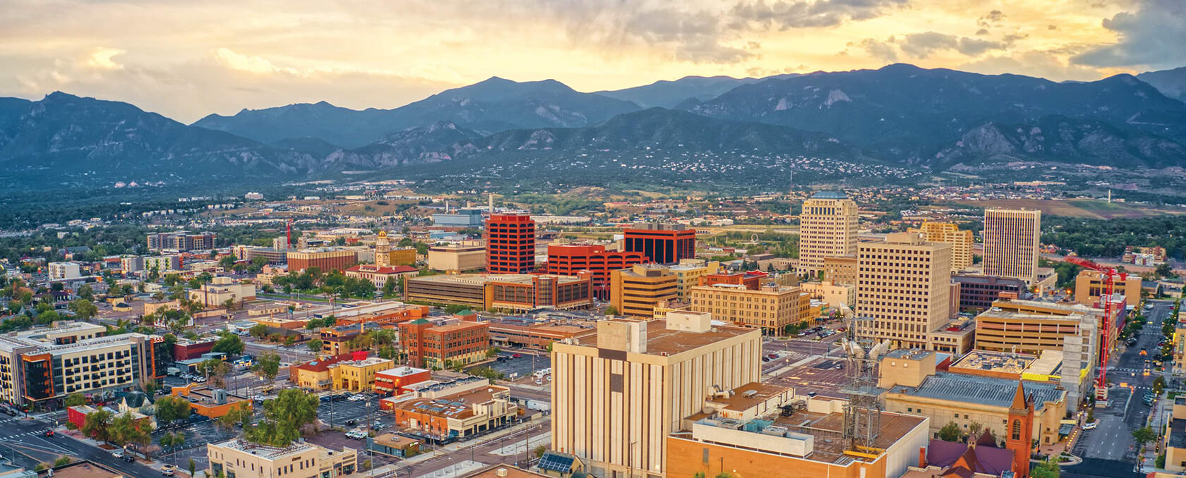 Colorado Springs skyline