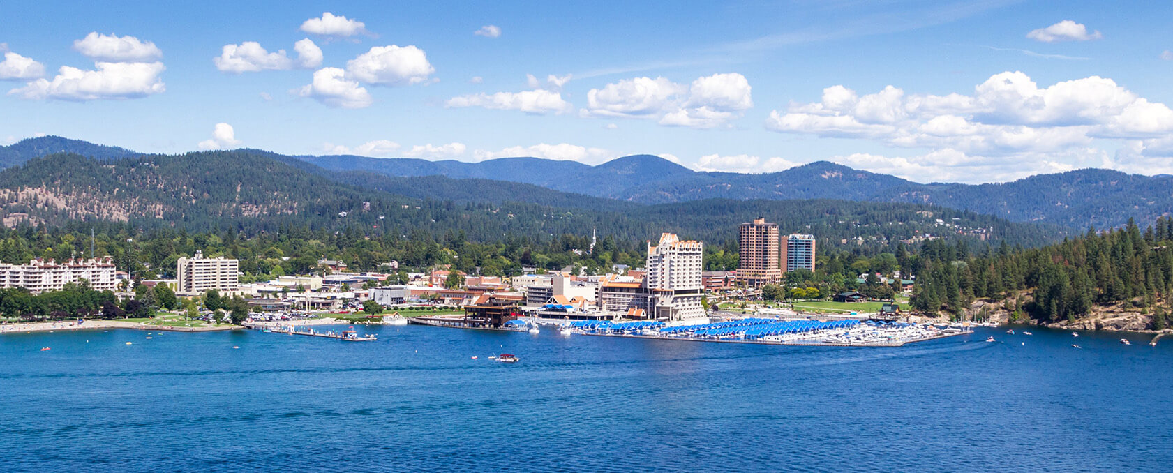 Coeur d'Alene skyline