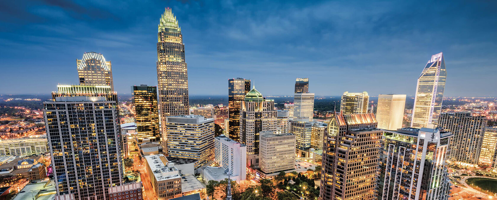 Skyline of Charlotte, NC