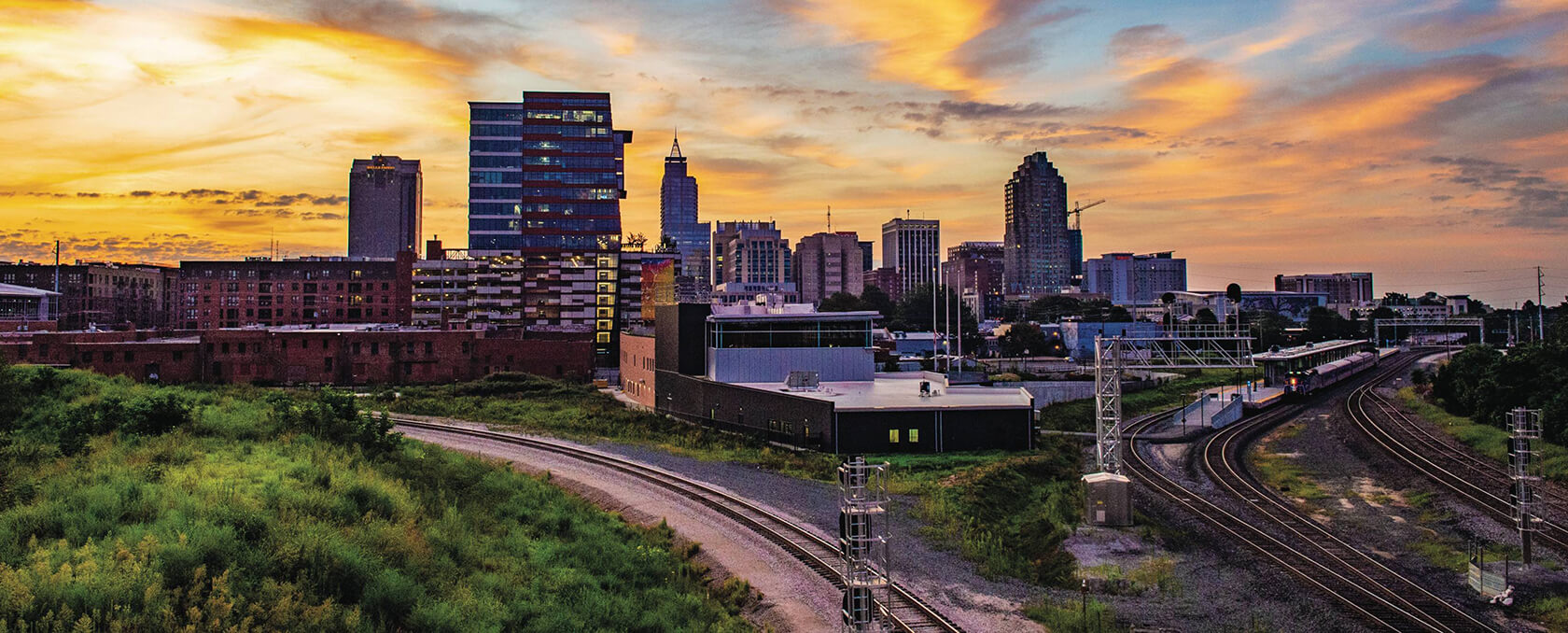 Skyline of Raleigh, NC