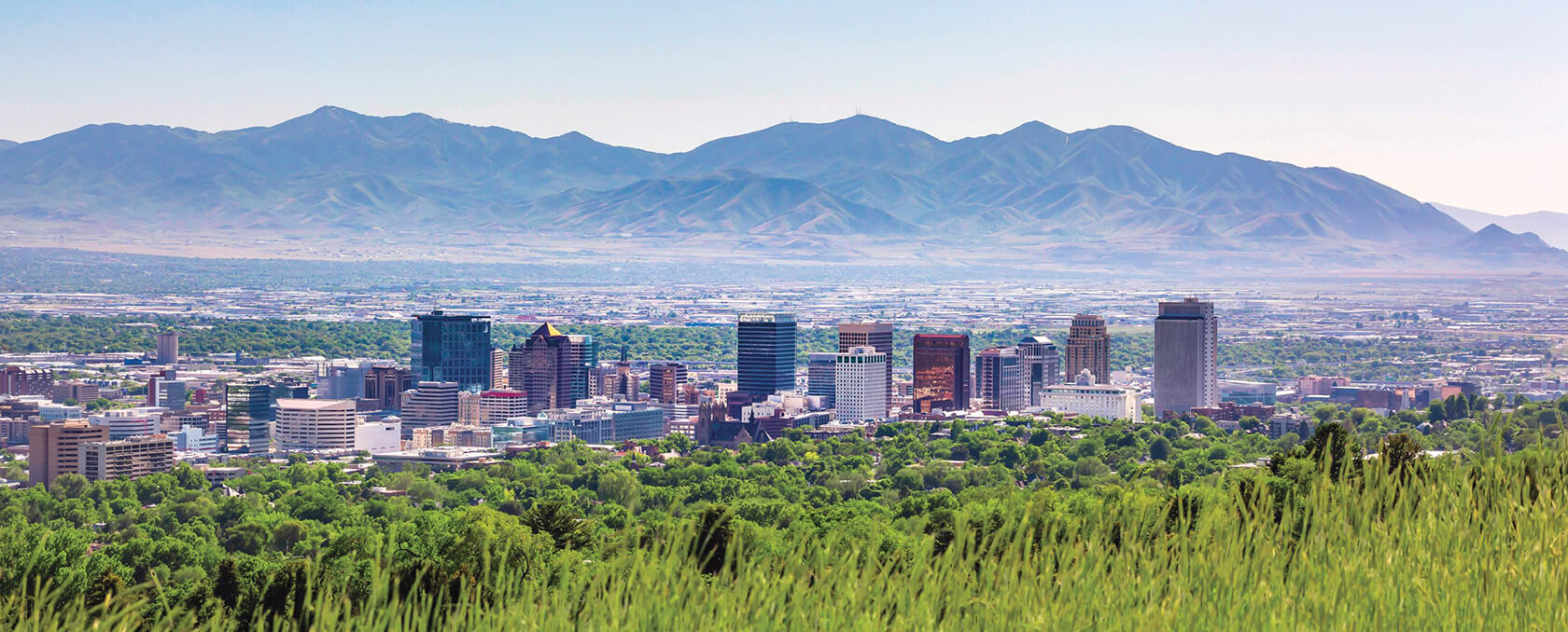 Salt Lake City skyline