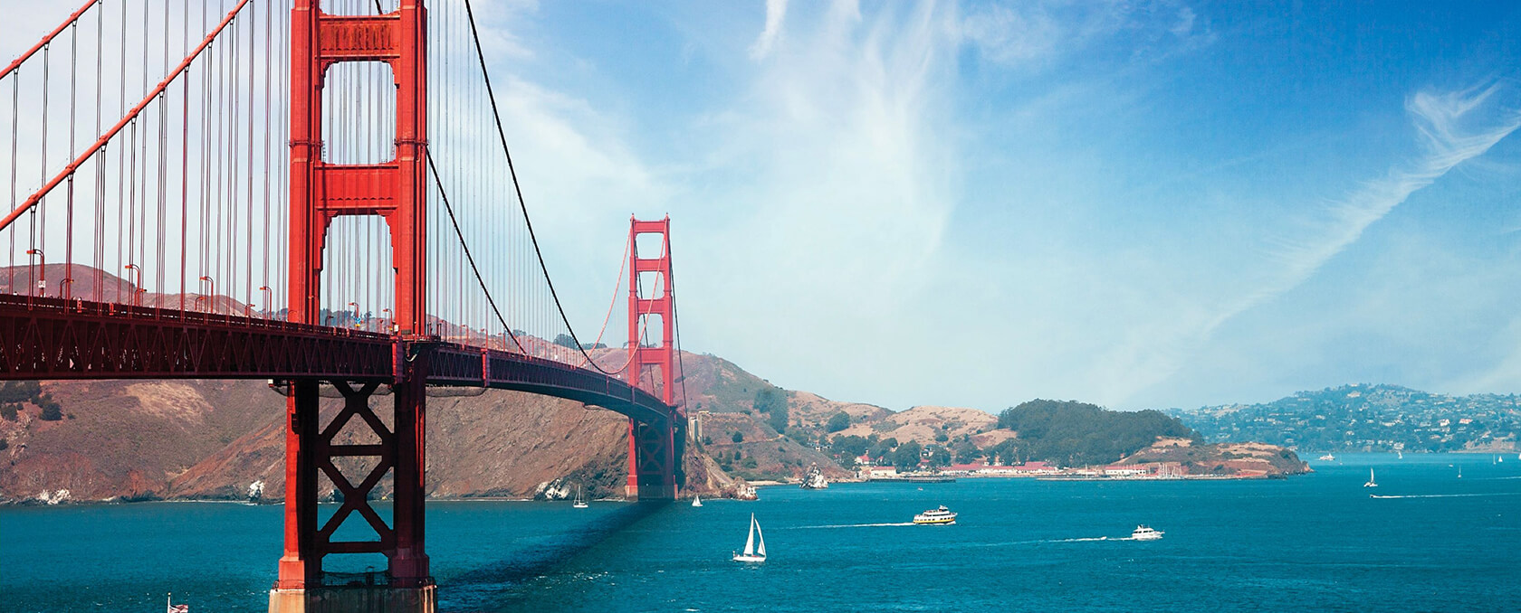 Golden Gate bridge in San Francisco