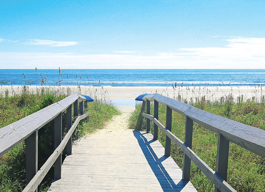 Beach in Charleston, SC