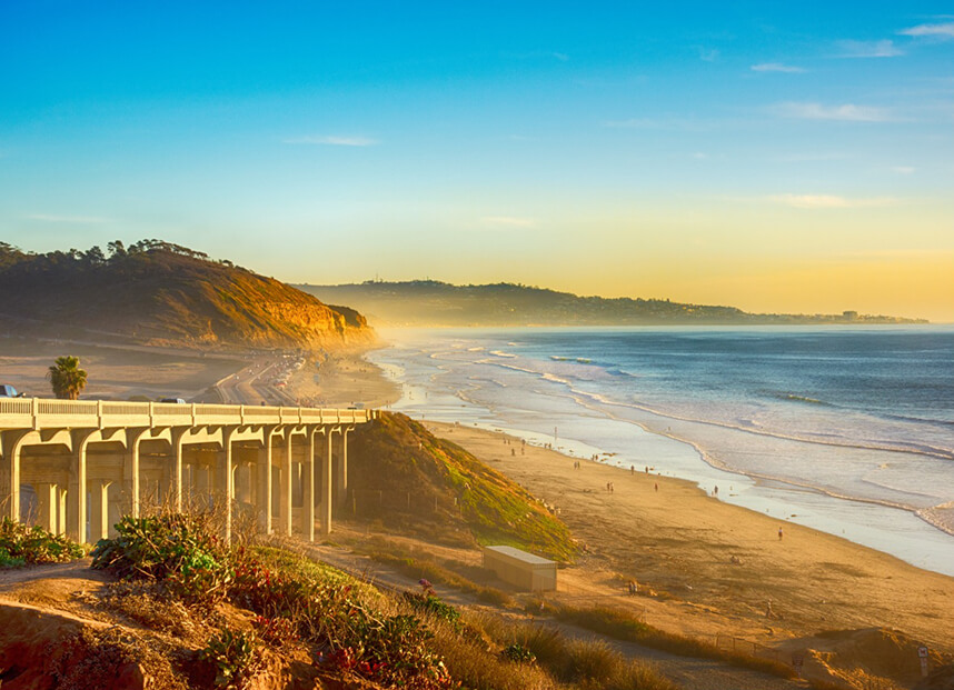 California beach