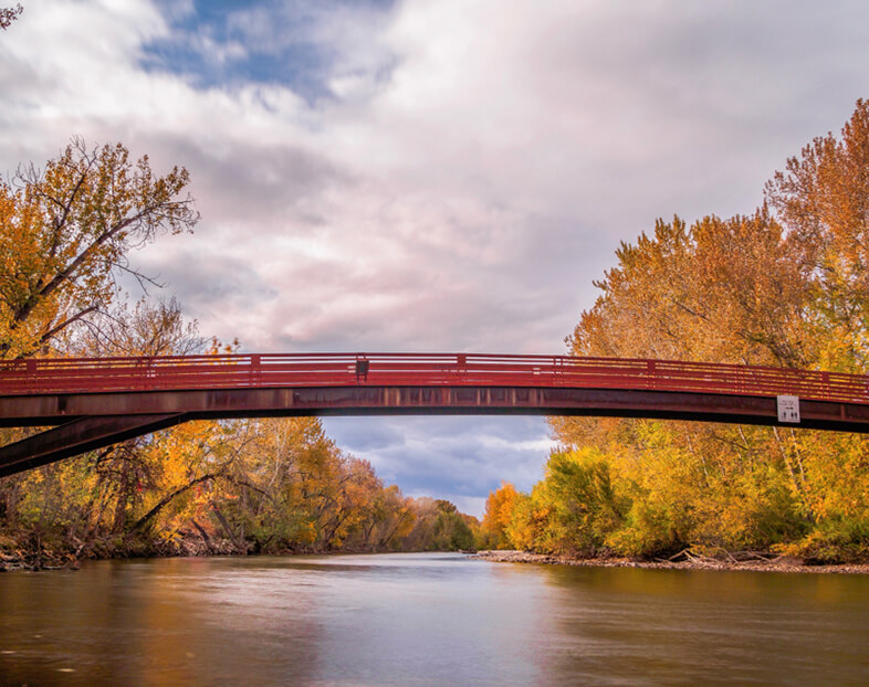 Friendship Bridge in Boise, ID