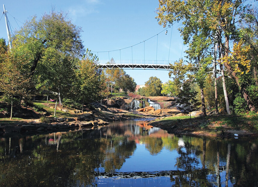 Bridge in Greenville, SC