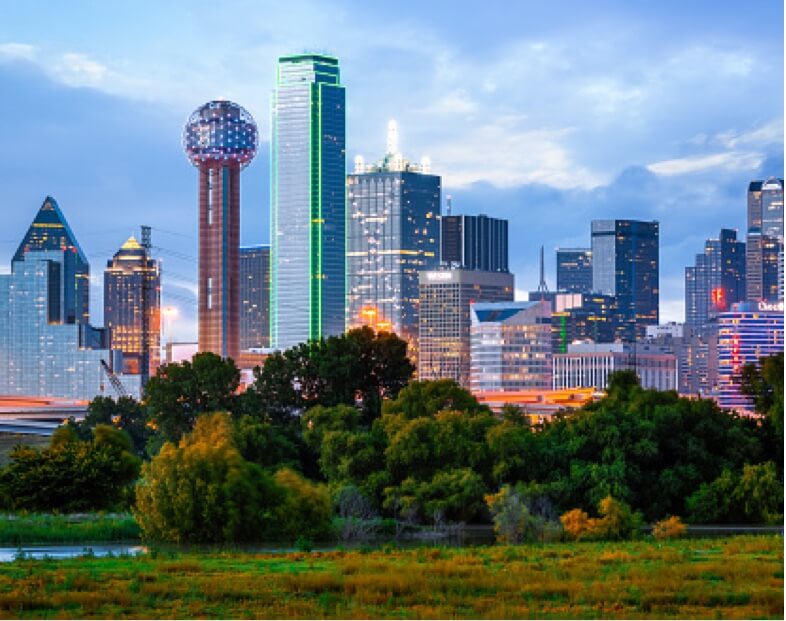 Dallas skyline