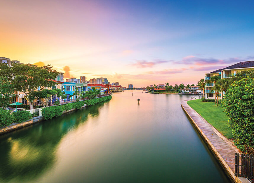 Dock in Naples Florida