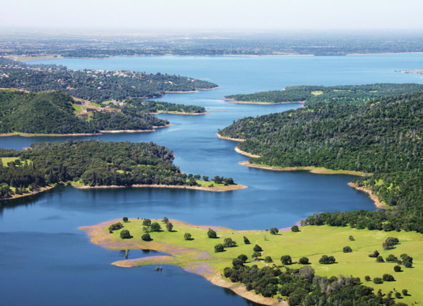 Folsom Lake in Sacramento