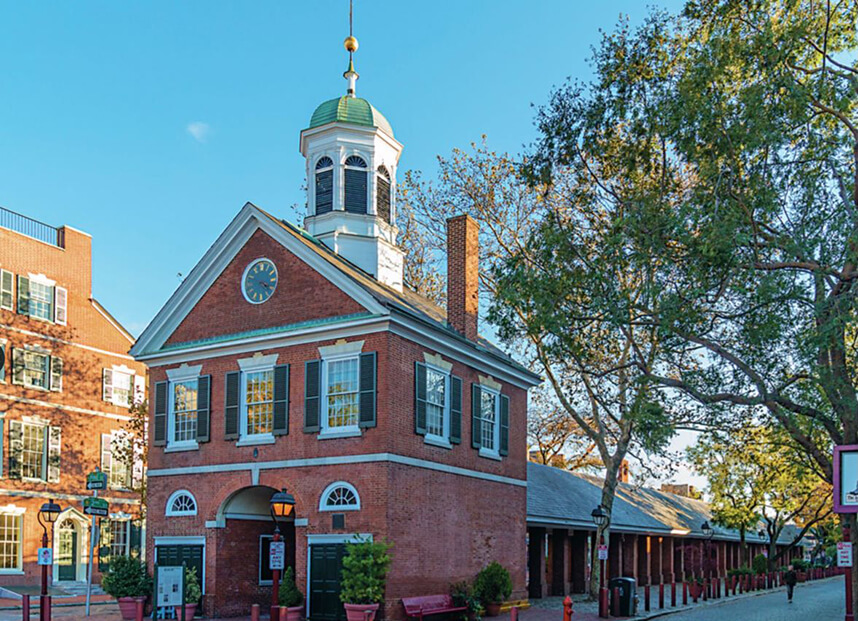 Head House Square in Philadelphia, PA