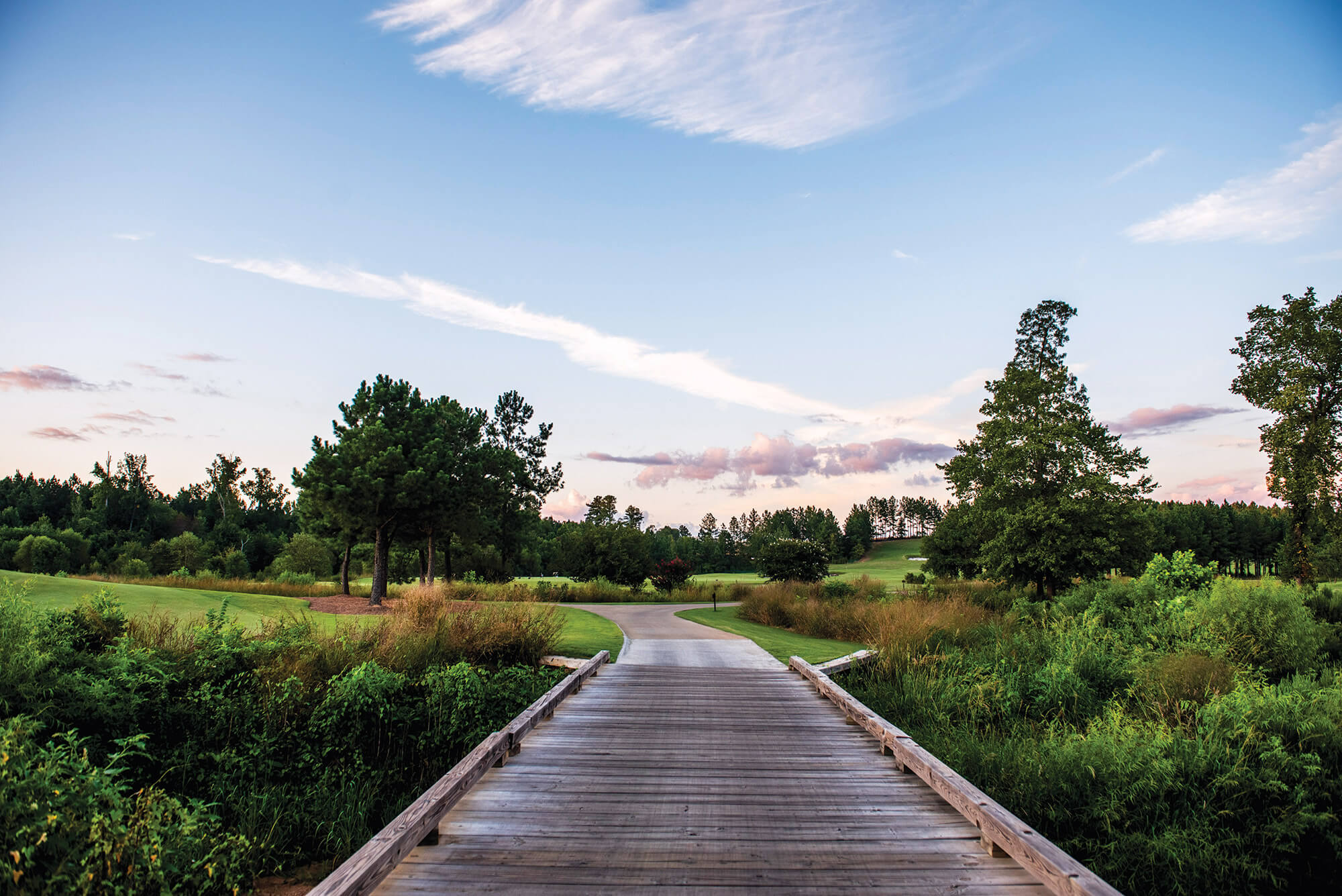 Bridge at Addison Pond by Toll Brothers