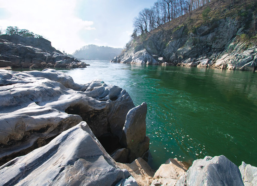 Billy Goat hiking trail in Maryland