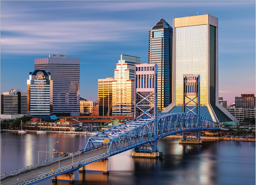 Jacksonville skyline