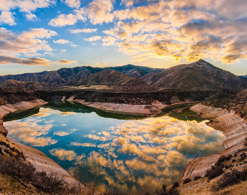 Lucky Peak in Boise, ID