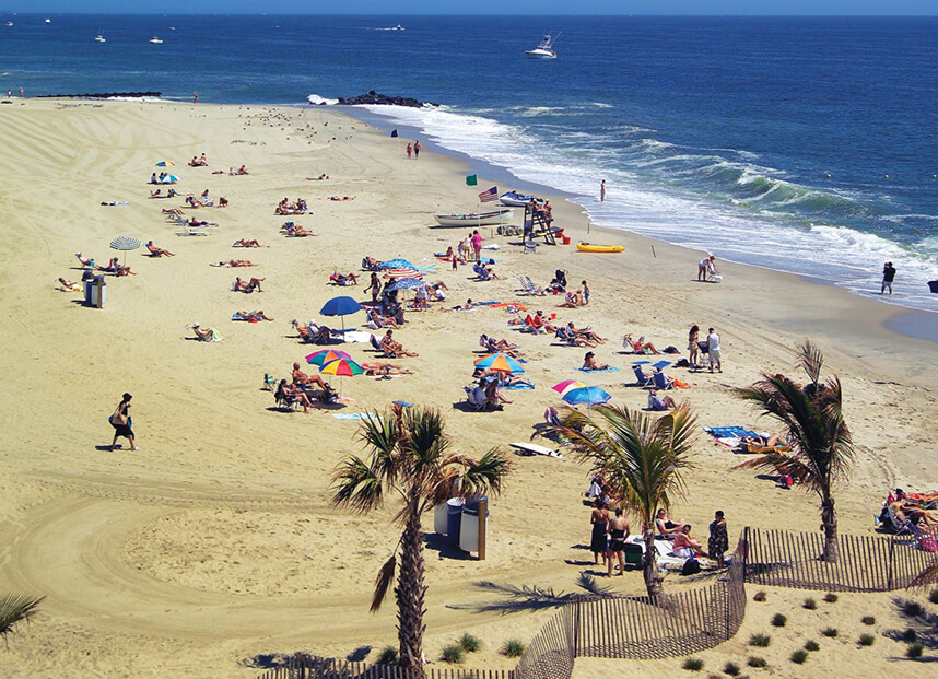 Beach in New Jersey