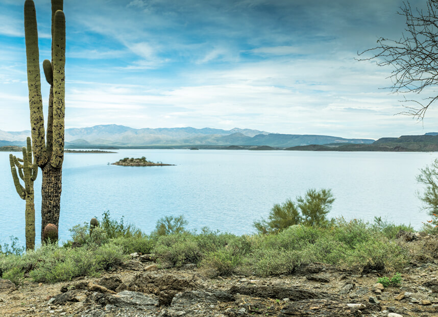 Lake Pleasant in Phoenix, Arizona