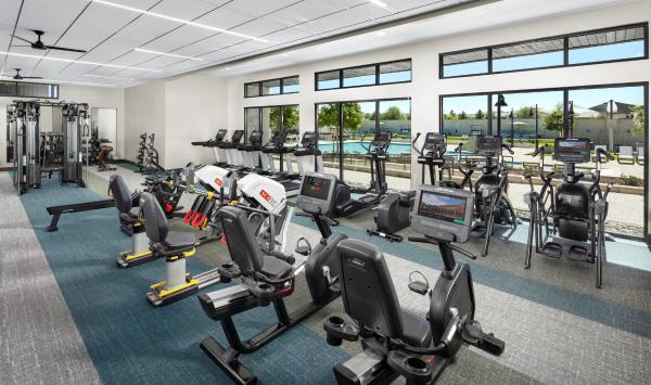 Workout in the state-of-the-art fitness center