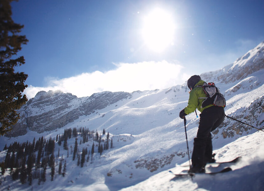 Skiing in Utah