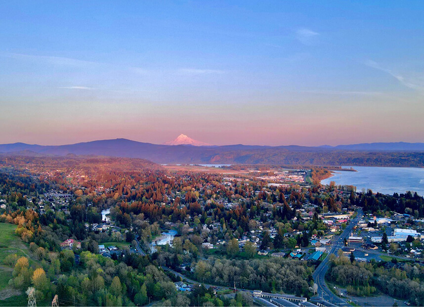 Vancouver skyline