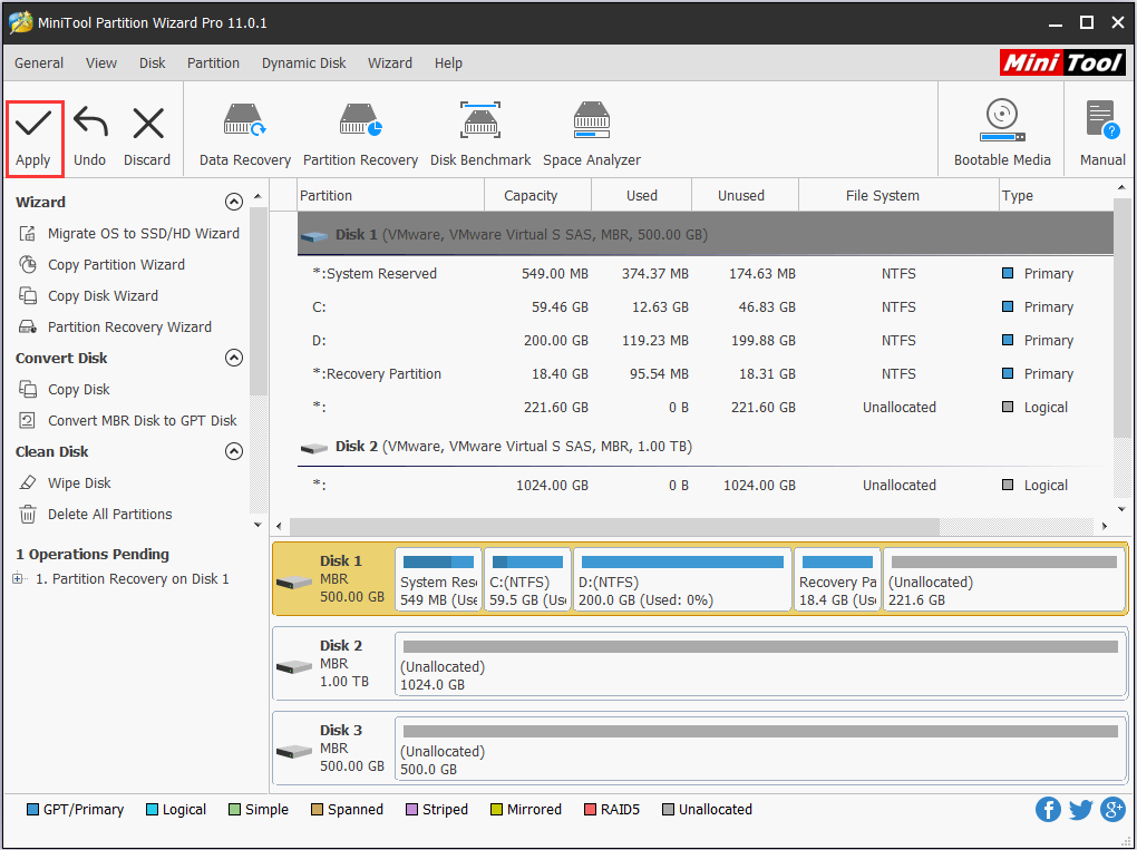 recovery partition