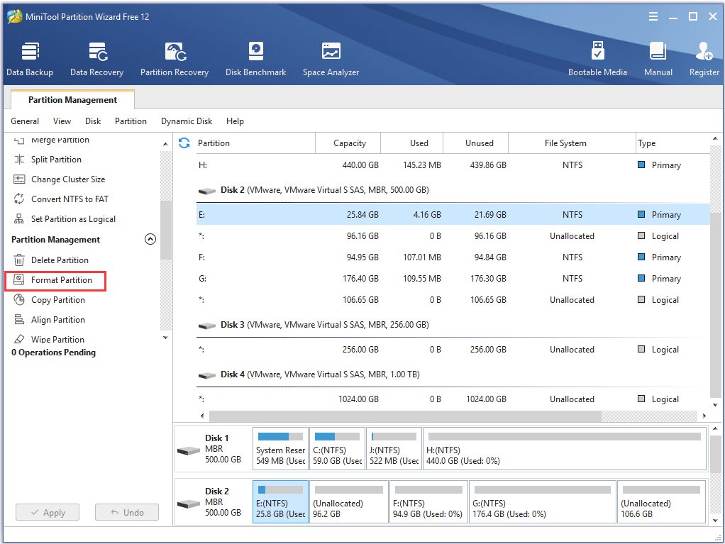 format partition