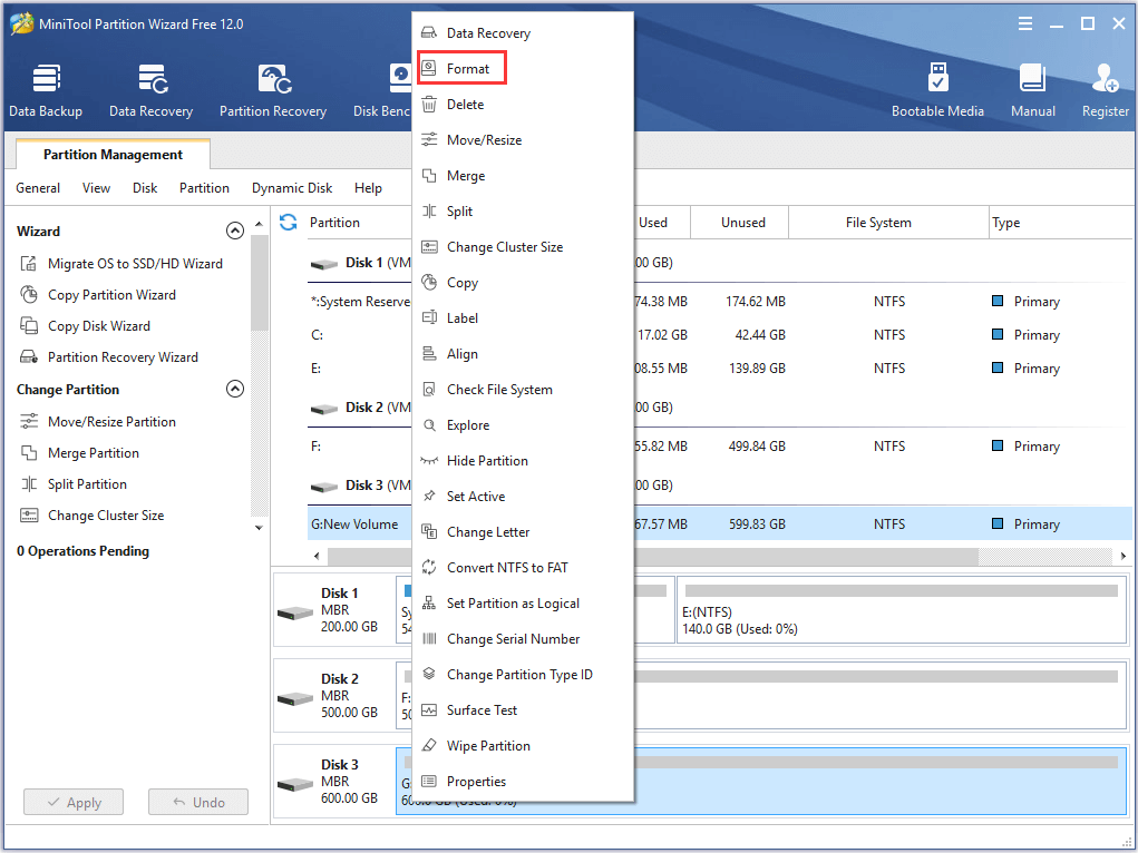 choose format to continue