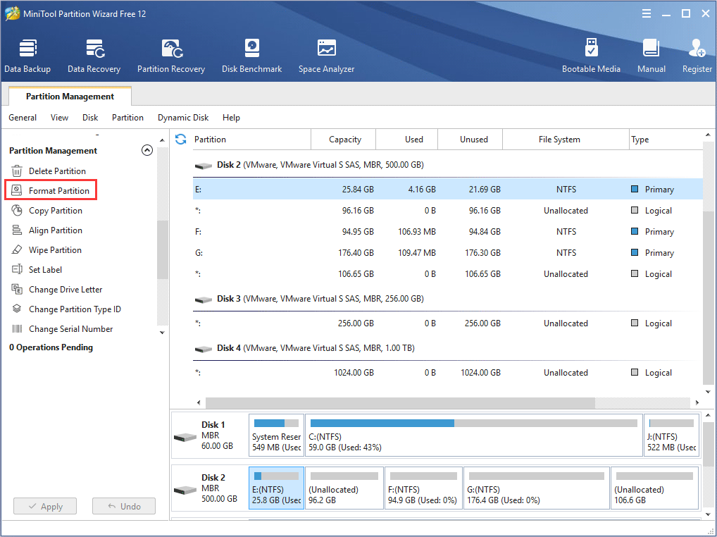 format partition