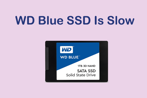 Why Is WD Blue SSD Slow Write Speed & How to Fix It? [Full Guide]