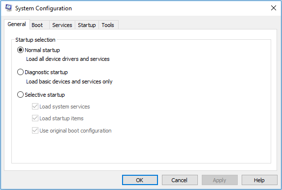 open system configuration